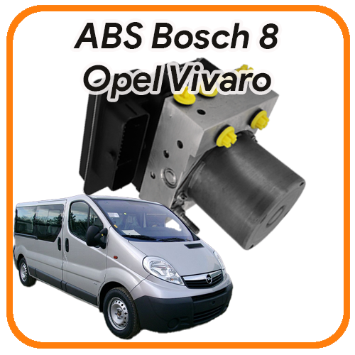 ABS Opel Vivaro Bosch 8ABS Revisione Modulo Pompa ABS Opel Vivaro Bosch 8ABS Revisione Modulo Pompa